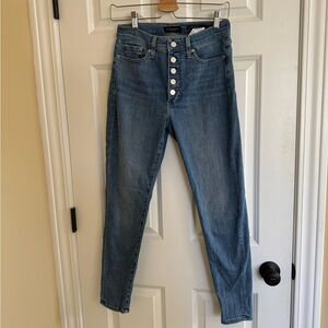 Banana Republic High-Rise Skinny Jeans Size 27